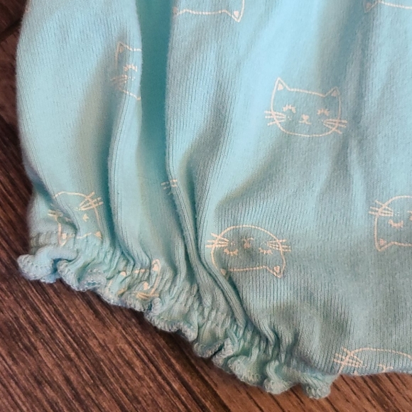 ☃️Kitty Blue Bubble Romper - Picture 8 of 8